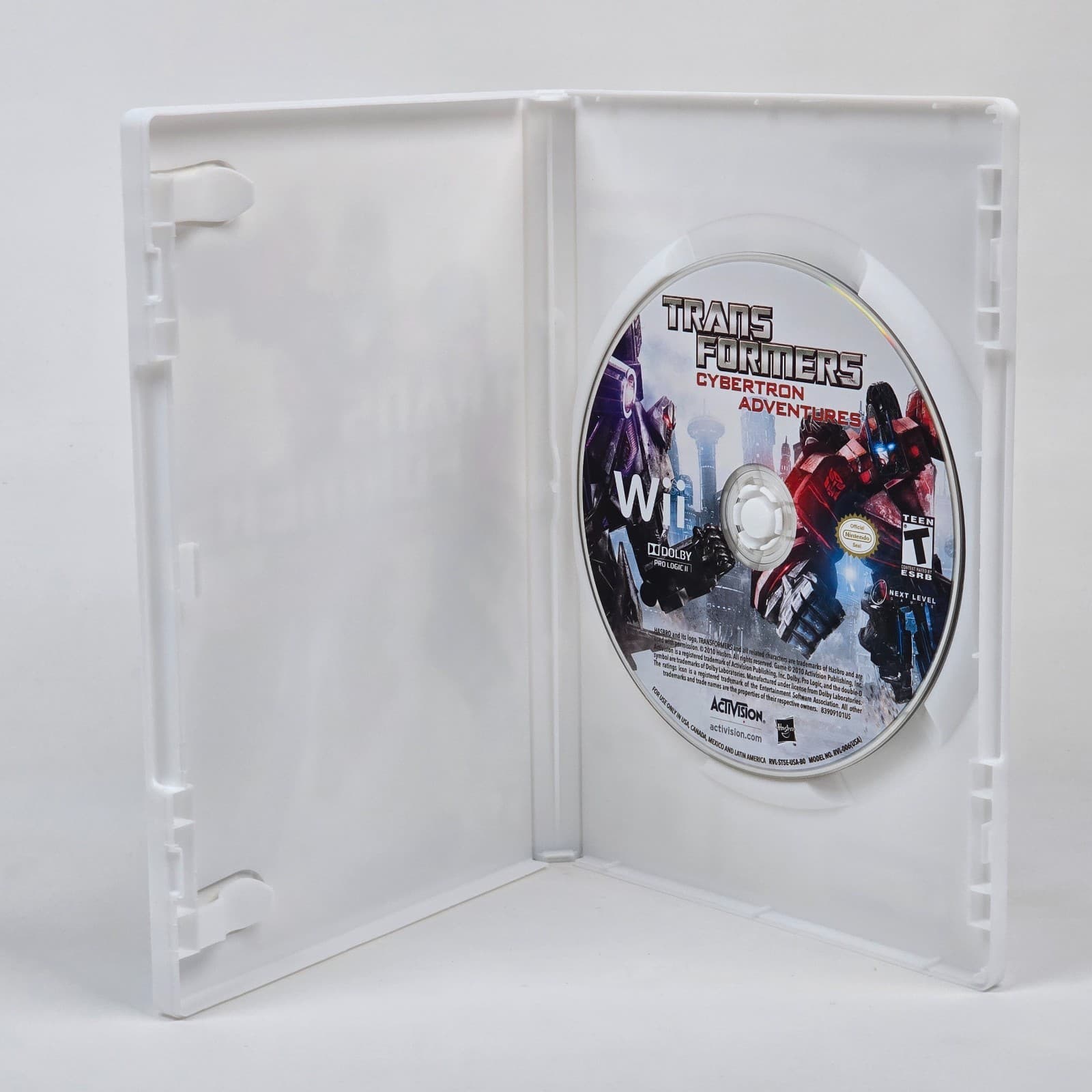 Transformers: Cybertron Adventures (Nintendo Wii) Case & Disc - Thumbnail 2