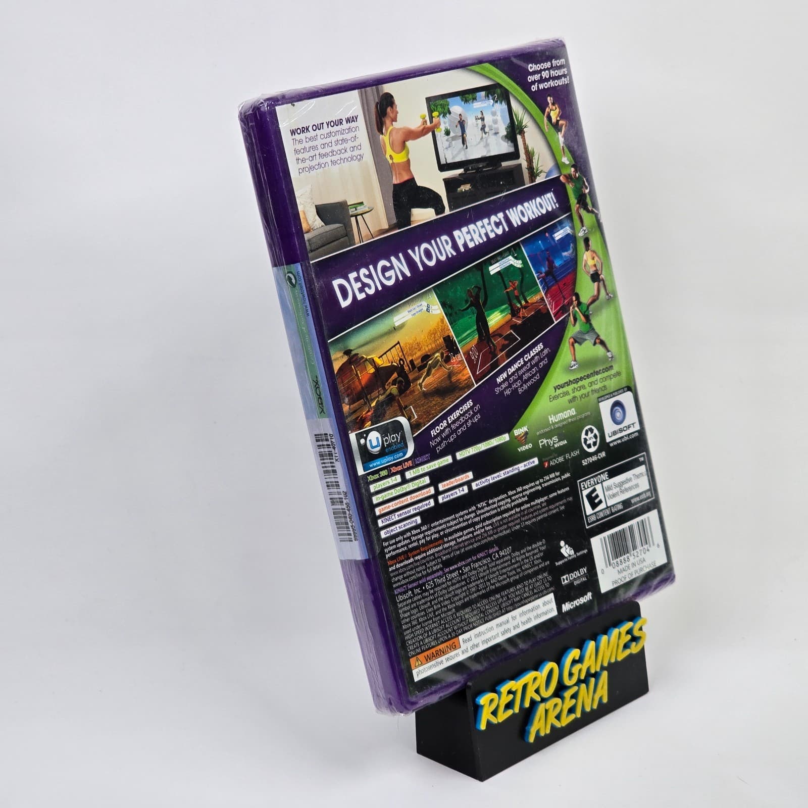 Your Shape: Fitness Evolved 2012 (Xbox 360) BRAND NEW FACTORY SEALED - Thumbnail 2