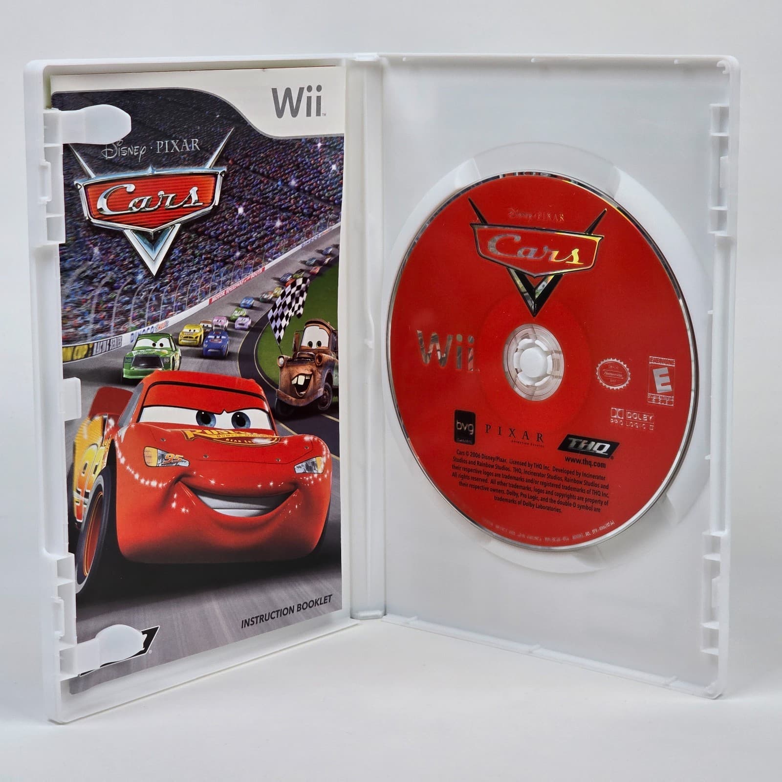 Disney Pixar Cars (Nintendo Wii) CIB COMPLETE - Thumbnail 2
