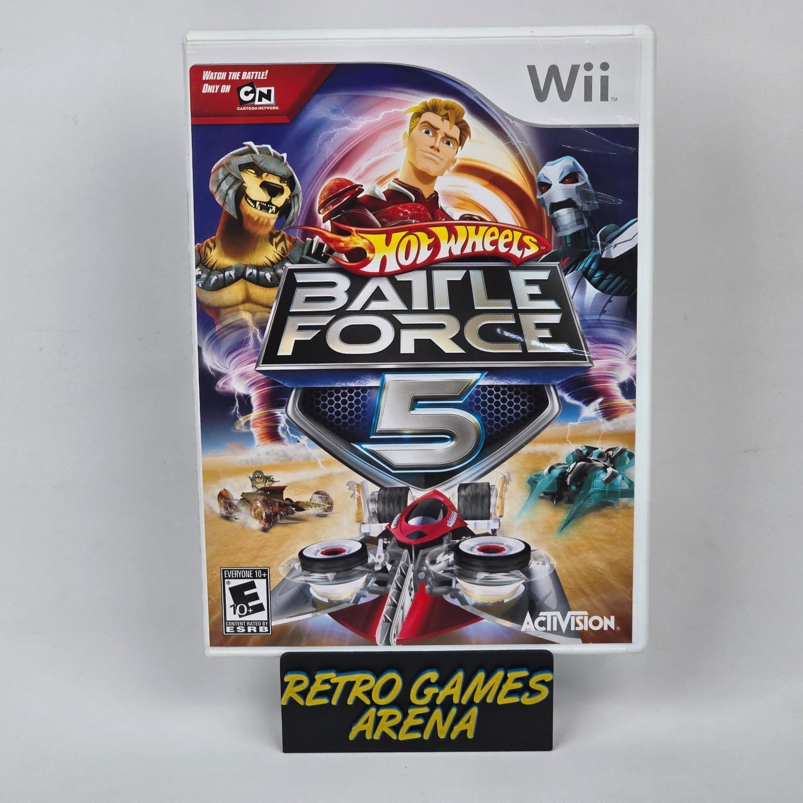 Hot Wheels: Battle Force 5 (Nintendo Wii) CIB COMPLETE