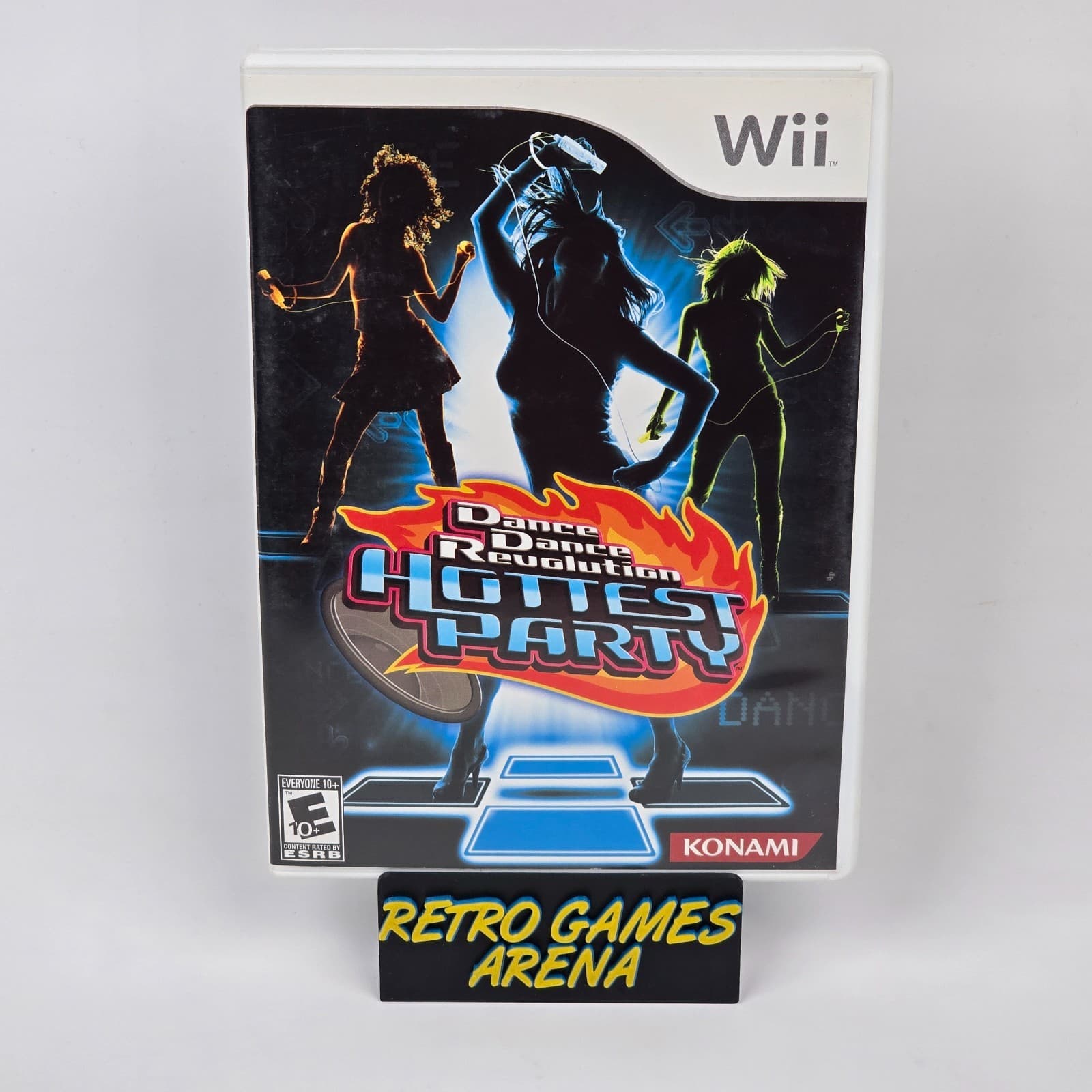 Dance Dance Revolution: Hottest Party (Nintendo Wii) CIB COMPLETE