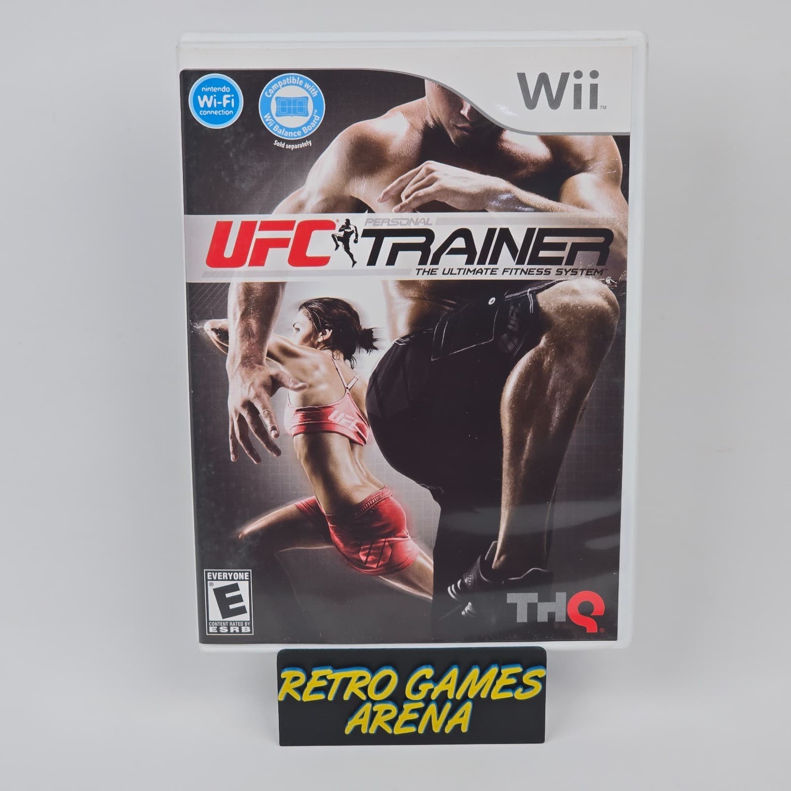 UFC Personal Trainer: The Ultimate Fitness System (Nintendo Wii) CIB COMPLETE