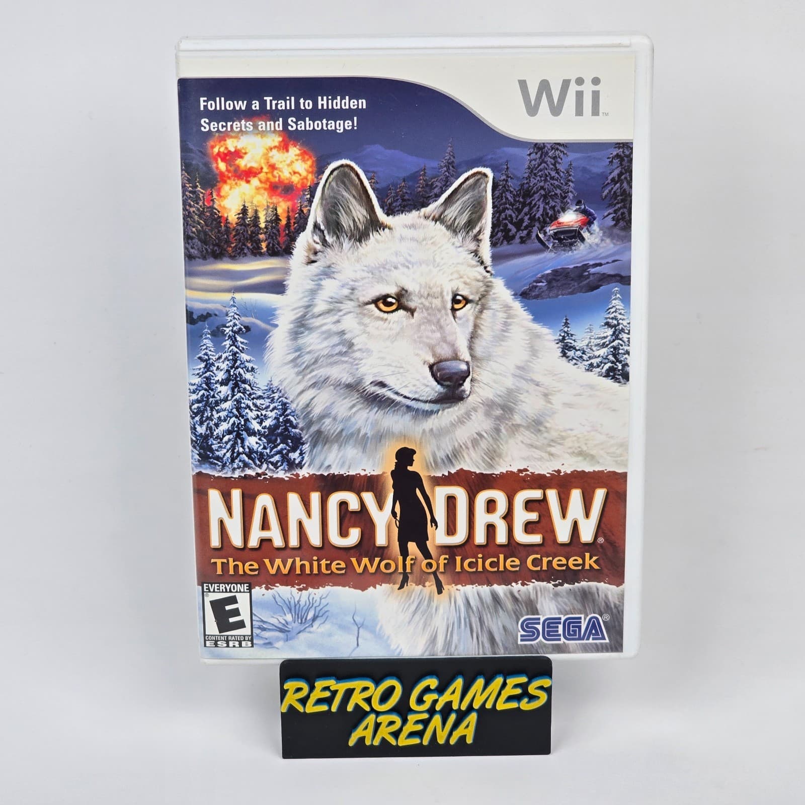 Nancy Drew: The White Wolf of Icicle Creek (Nintendo Wii) CIB COMPLETE