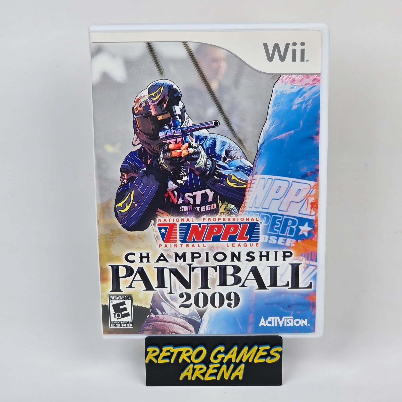 NPPL Championship Paintball 2009 (Nintendo Wii) CIB COMPLETE