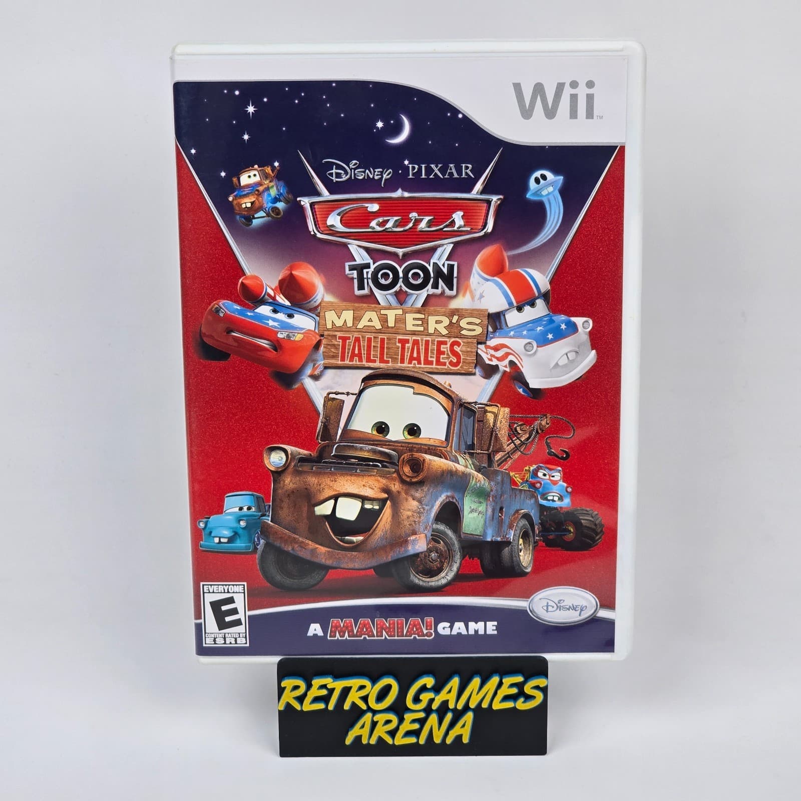 Cars Toon: Mater's Tall Tales (Nintendo Wii) CIB COMPLETE