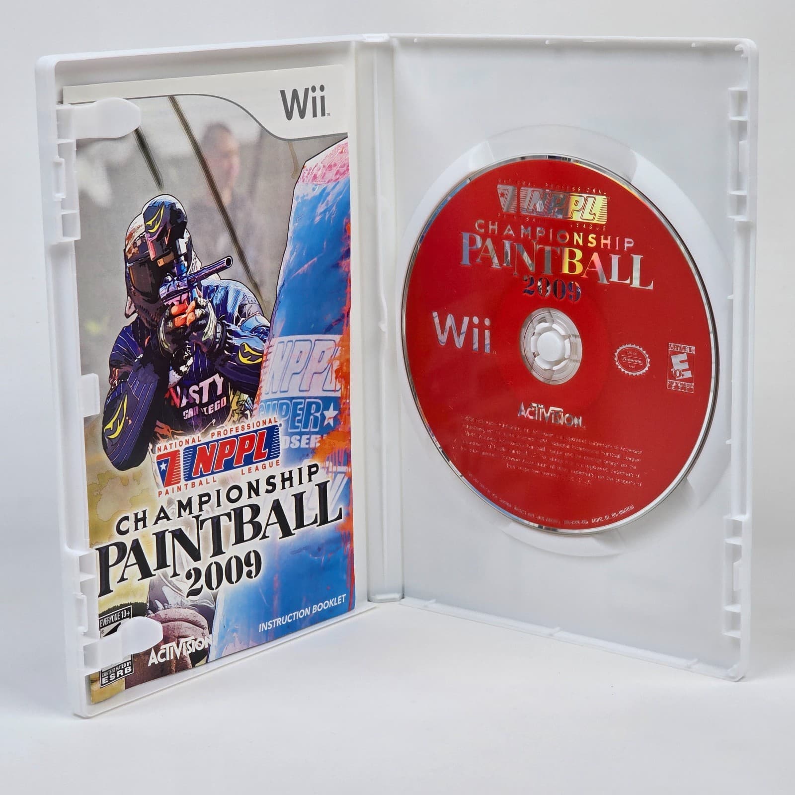 NPPL Championship Paintball 2009 (Nintendo Wii) CIB COMPLETE - Thumbnail 2