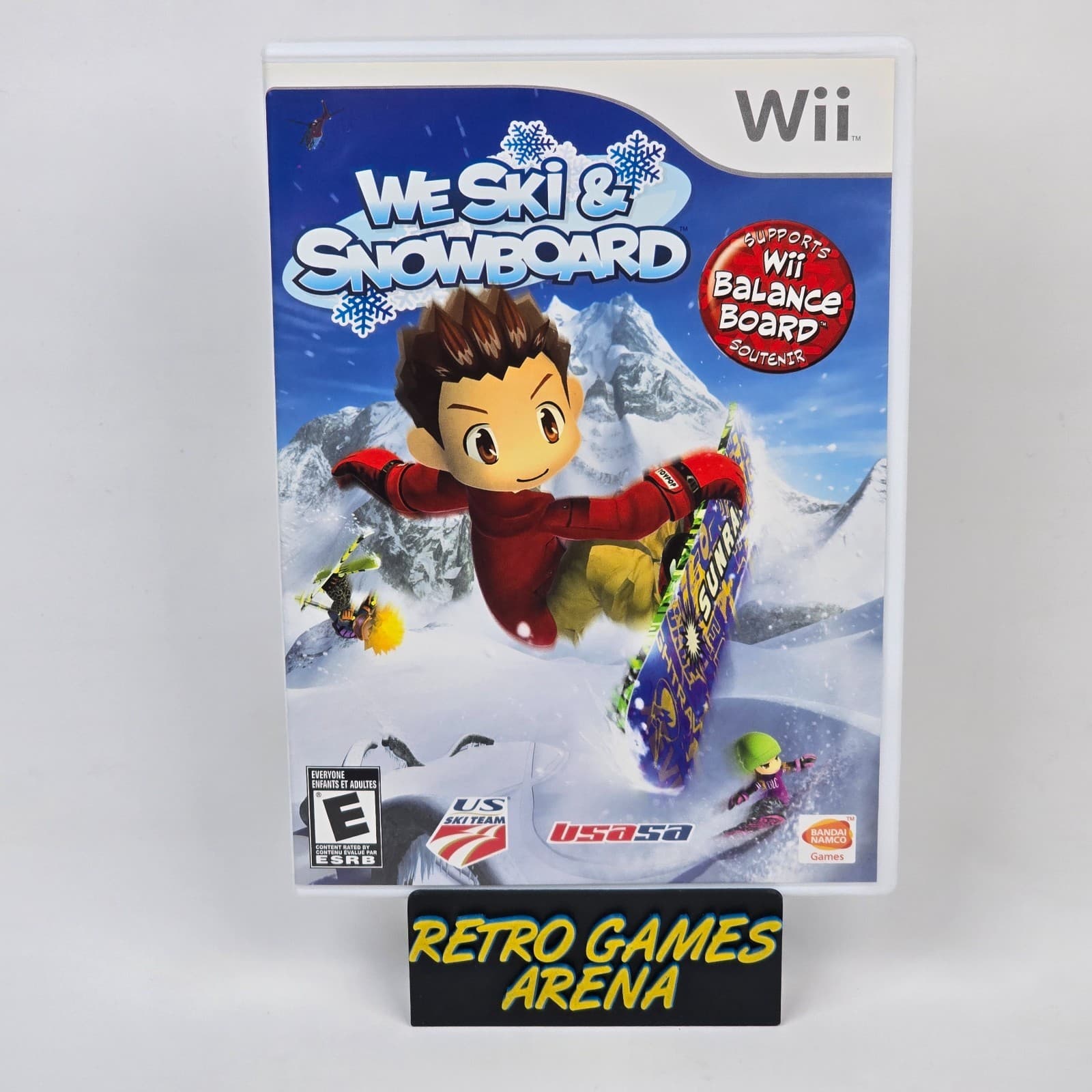 We Ski & Snowboard (Nintendo Wii) CIB COMPLETE