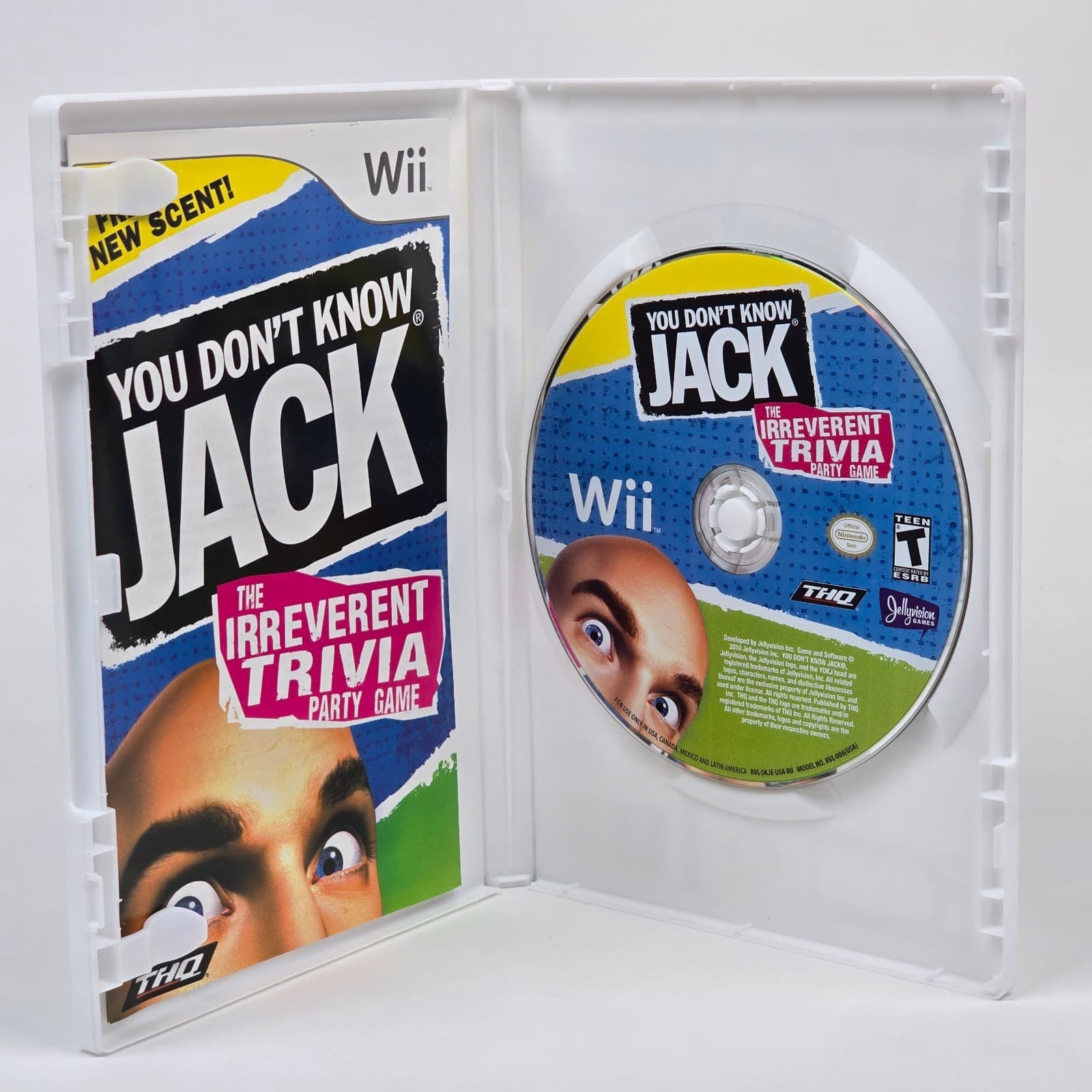 You Don't Know Jack: The Irreverent Trivia Game (Nintendo Wii) CIB COMPLETE - Thumbnail 2