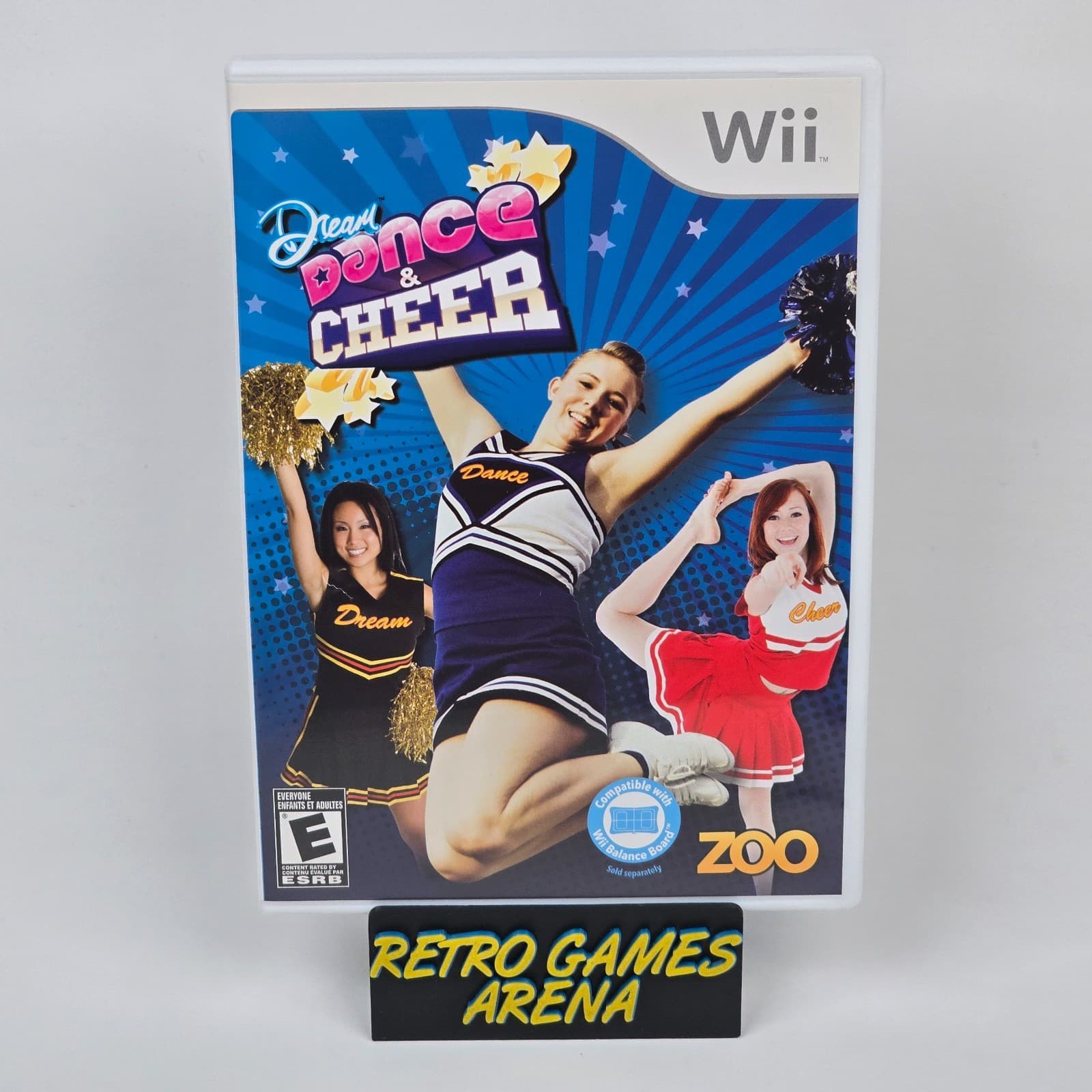 Dream Dance & Cheer (Nintendo Wii) CIB COMPLETE