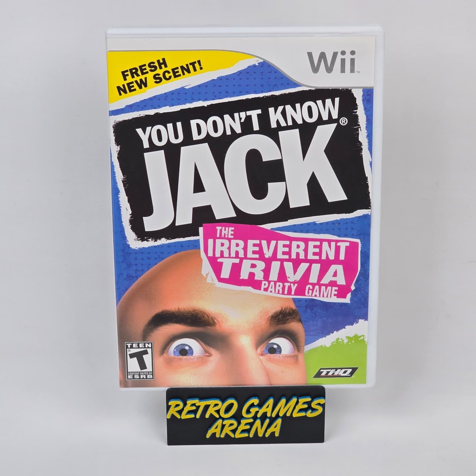 You Don't Know Jack: The Irreverent Trivia Game (Nintendo Wii) CIB COMPLETE