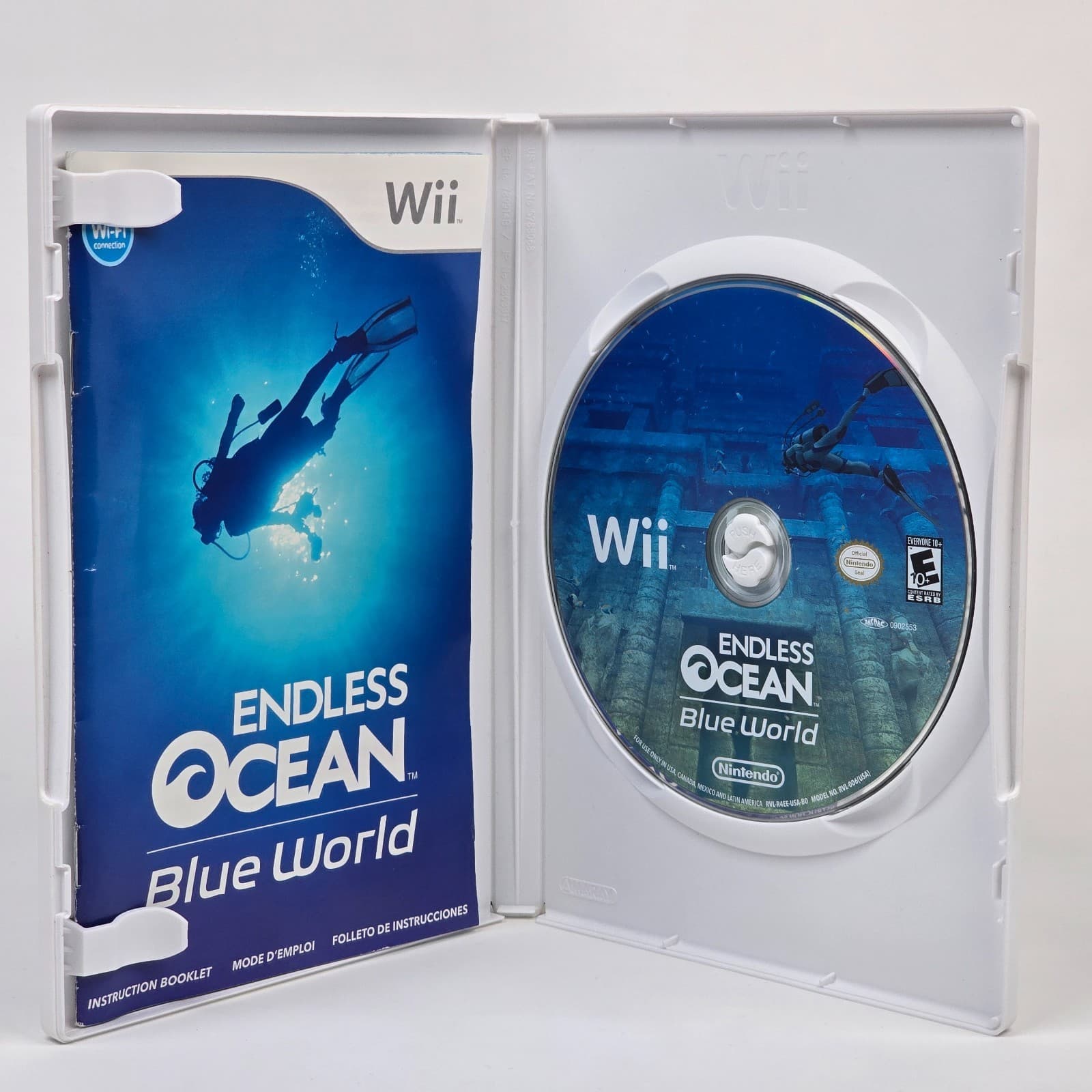 Endless Ocean: Blue World (Nintendo Wii) CIB COMPLETE - Thumbnail 2