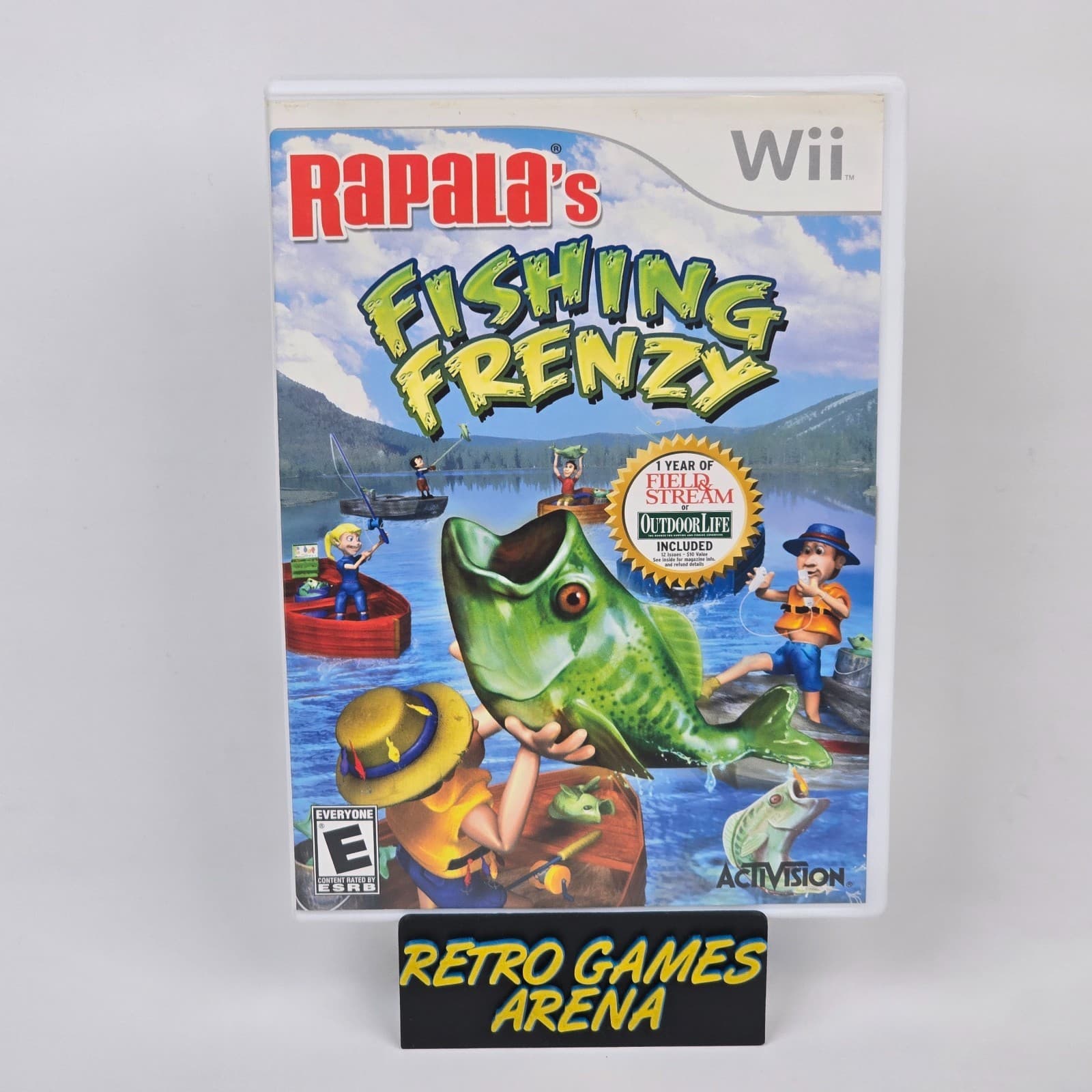Rapala's Fishing Frenzy (Nintendo Wii) CIB COMPLETE