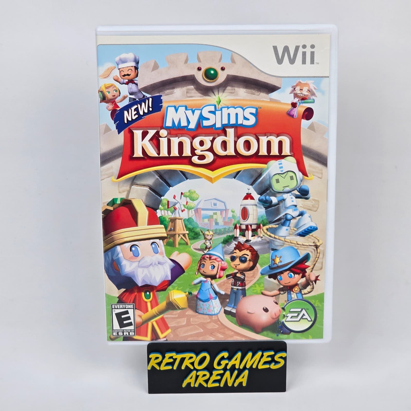 MySims My Sims Kingdom (Nintendo Wii) CIB COMPLETE