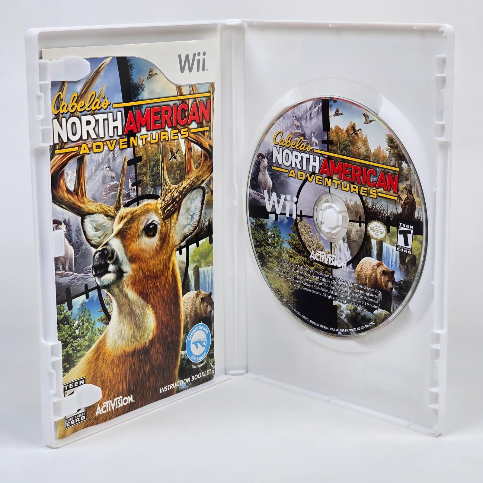 Cabela's North American Adventures (Nintendo Wii) CIB COMPLETE - Thumbnail 2