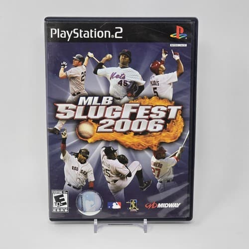 MLB SlugFest 2006 (PlayStation 2 PS2) CIB COMPLETE & TESTED