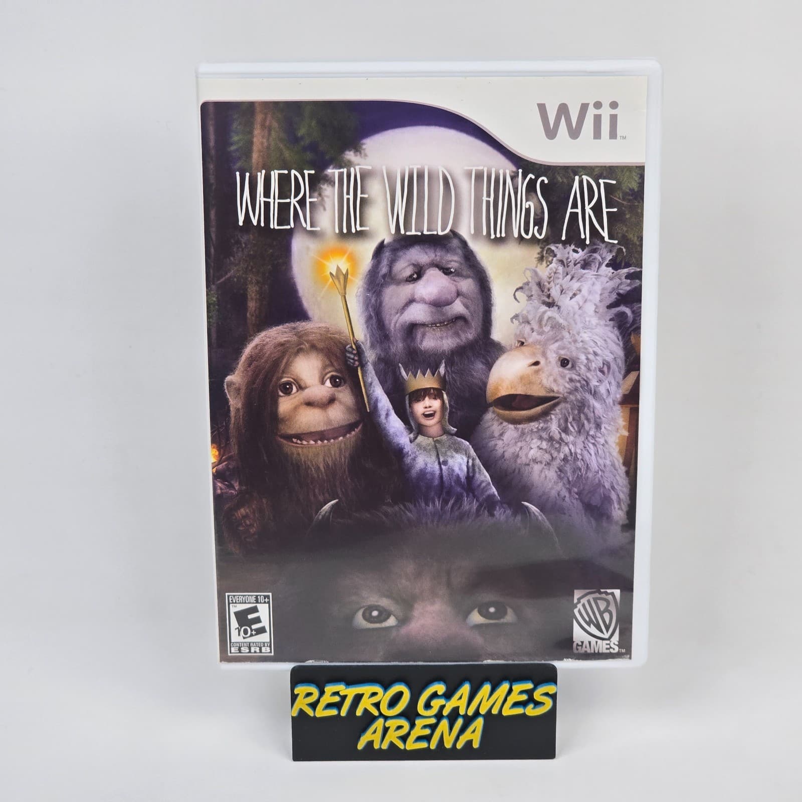 Where the Wild Things Are (Nintendo Wii) CIB COMPLETE