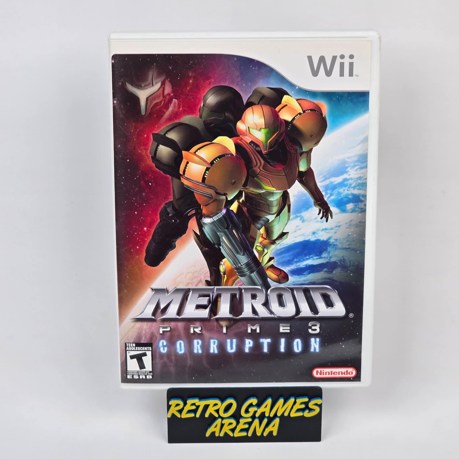 Metroid Prime 3: Corruption (Nintendo Wii) CIB COMPLETE