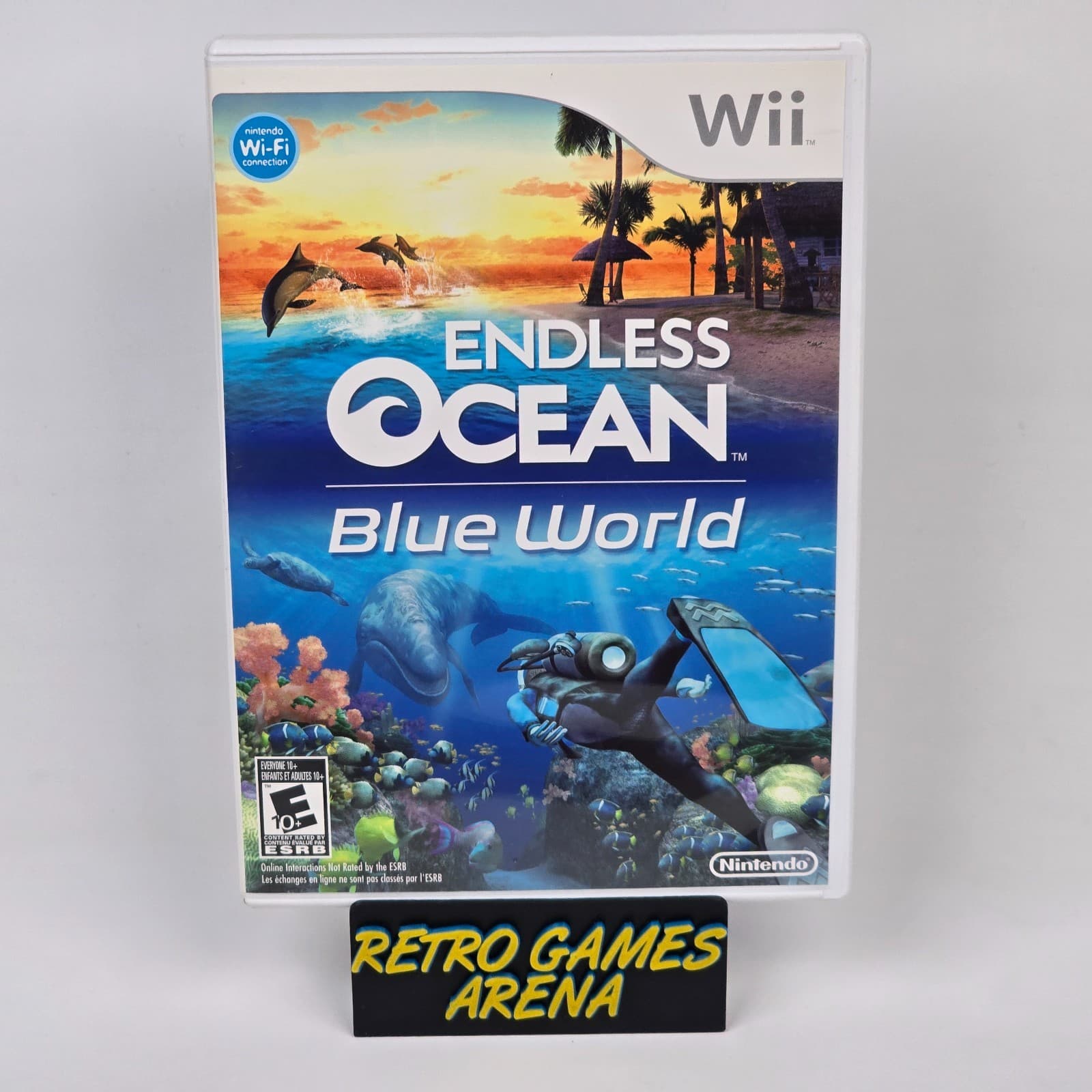 Endless Ocean: Blue World (Nintendo Wii) CIB COMPLETE