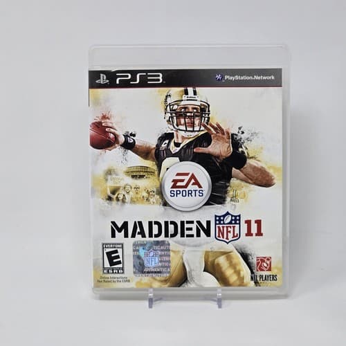 Madden NFL 11 (PlayStation 3 PS3) Case & Disc TESTED