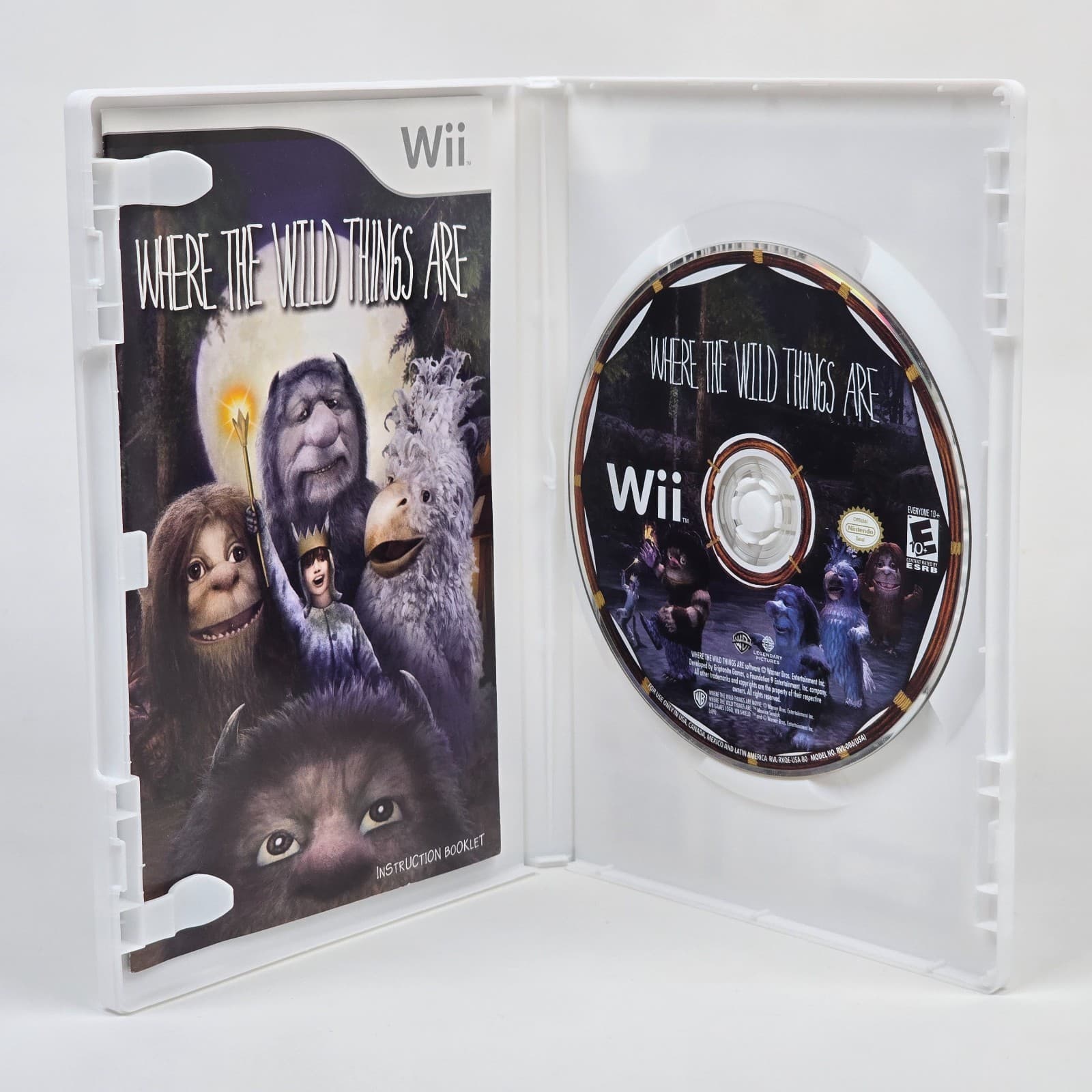Where the Wild Things Are (Nintendo Wii) CIB COMPLETE - Thumbnail 2