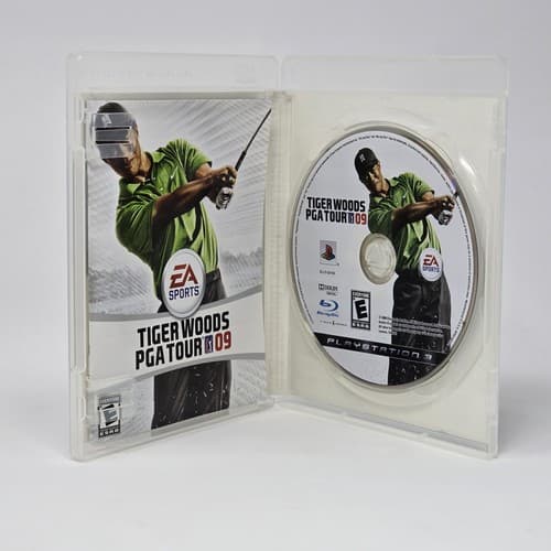 Tiger Woods PGA Tour 09 (PlayStation 3 PS3) CIB COMPLETE & TESTED - Thumbnail 2