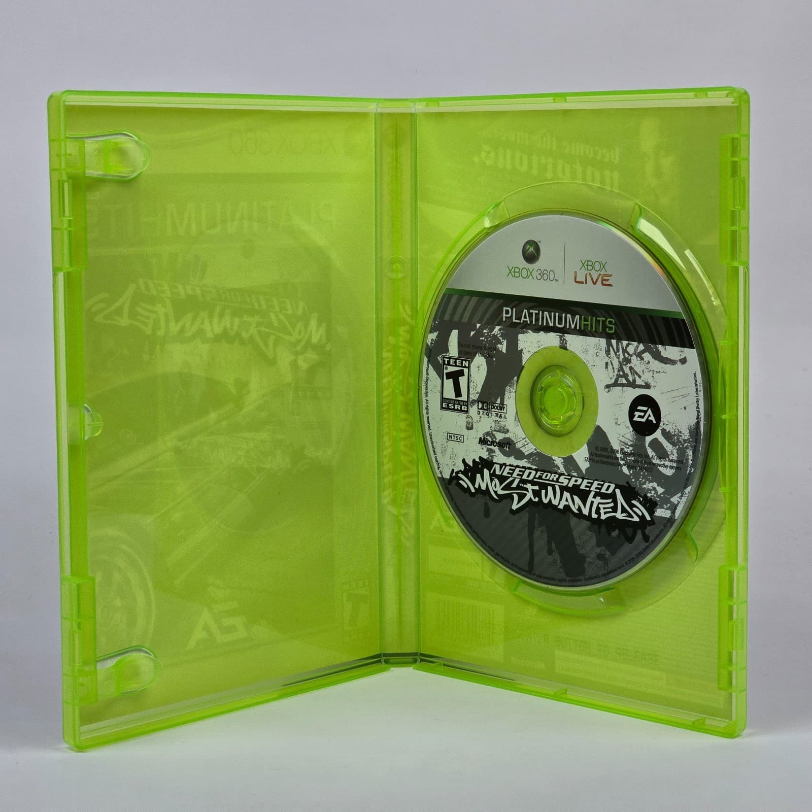 Need for Speed: Most Wanted (Xbox 360) Platinum Hits Case & Disc - Thumbnail 2