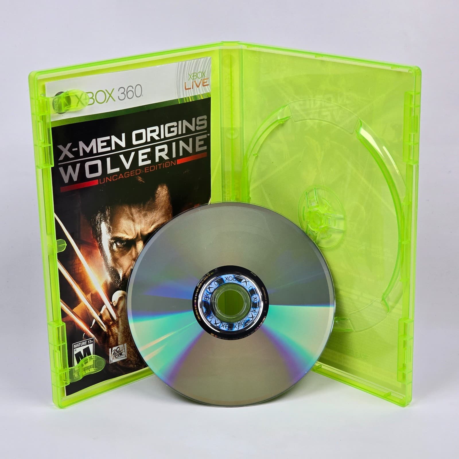 💿REFURBISHED X-Men Origins: Wolverine Uncaged Edition (Xbox 360) CIB COMPLETE💿 - Thumbnail 3