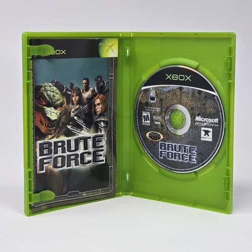 Brute Force (Original Xbox) Black Label CIB COMPLETE & TESTED - Thumbnail 2