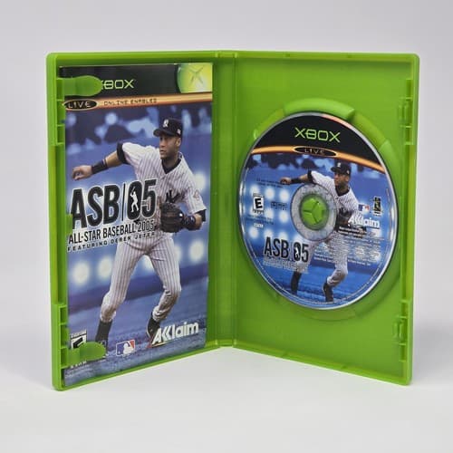 All-Star Baseball 2005 feat Derek Jeter (Original Xbox) CIB COMPLETE & TESTED - Thumbnail 2