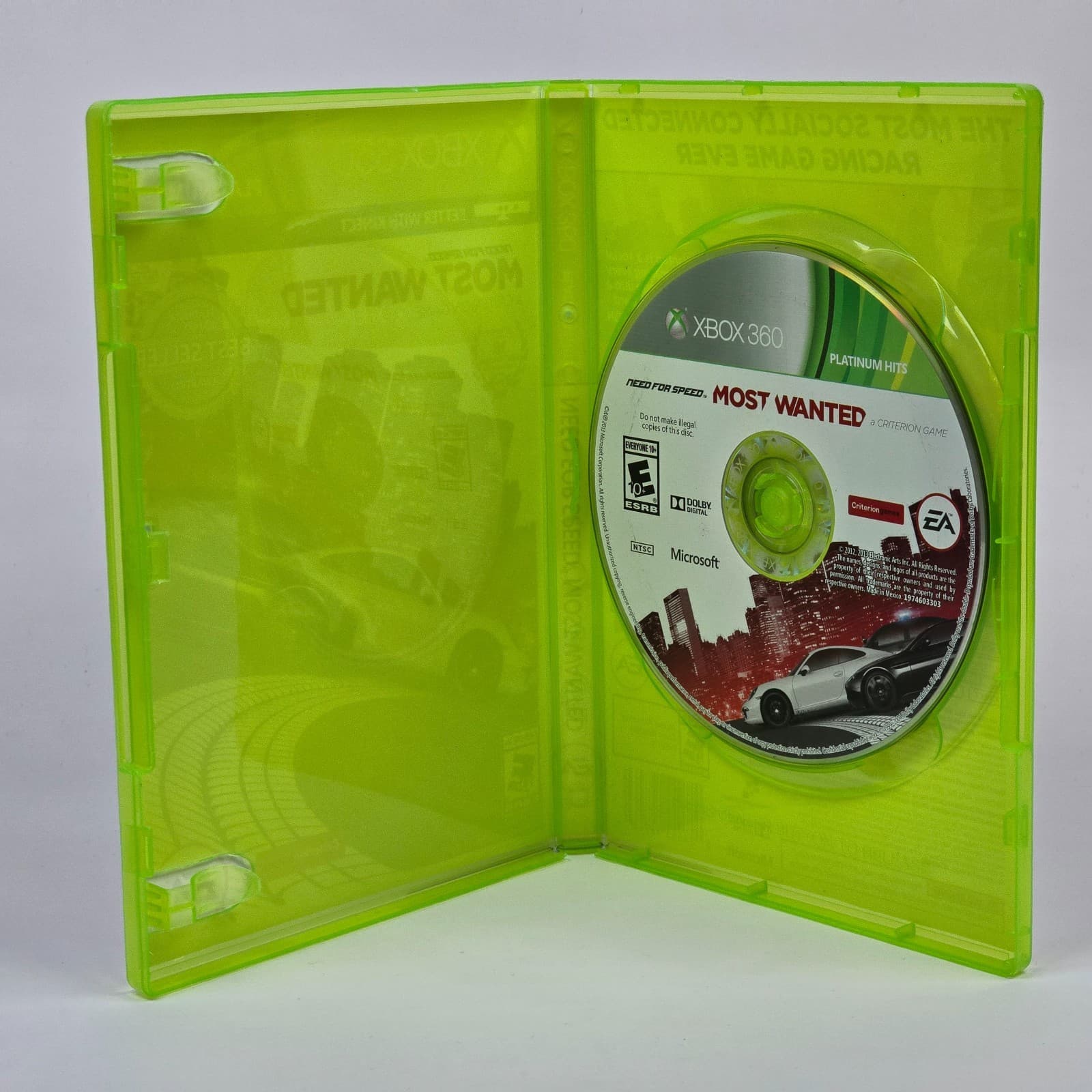 Need for Speed: Most Wanted -2012 (Xbox 360) Platinum Hits Case & Disc - Thumbnail 2