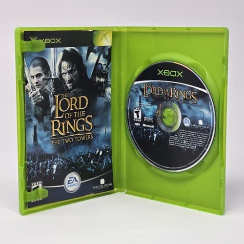 The Lord of the Rings: The Two Towers (Original Xbox) Black Label CIB & TESTED - Thumbnail 2