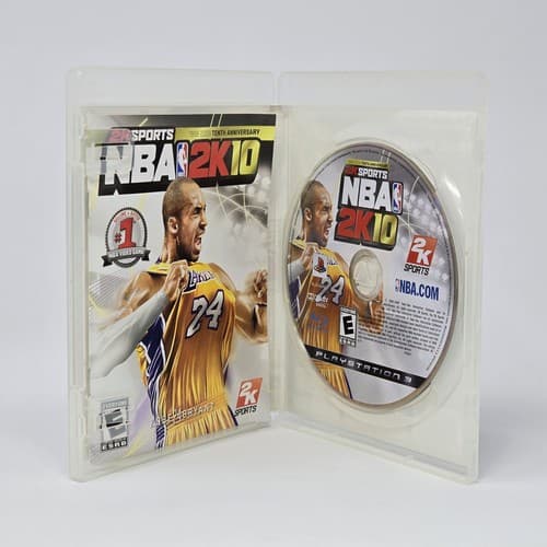 NBA 2K10 (PlayStation 3 PS3) CIB COMPLETE & TESTED - Thumbnail 2