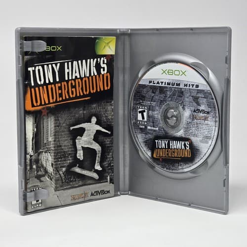 Tony Hawk's Underground (Original Xbox) Platinum Hits CIB COMPLETE & TESTED - Thumbnail 2