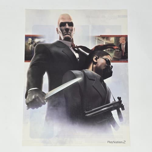Hitman Contracts Knife Eidos Print Ad/Poster Official Promo Art