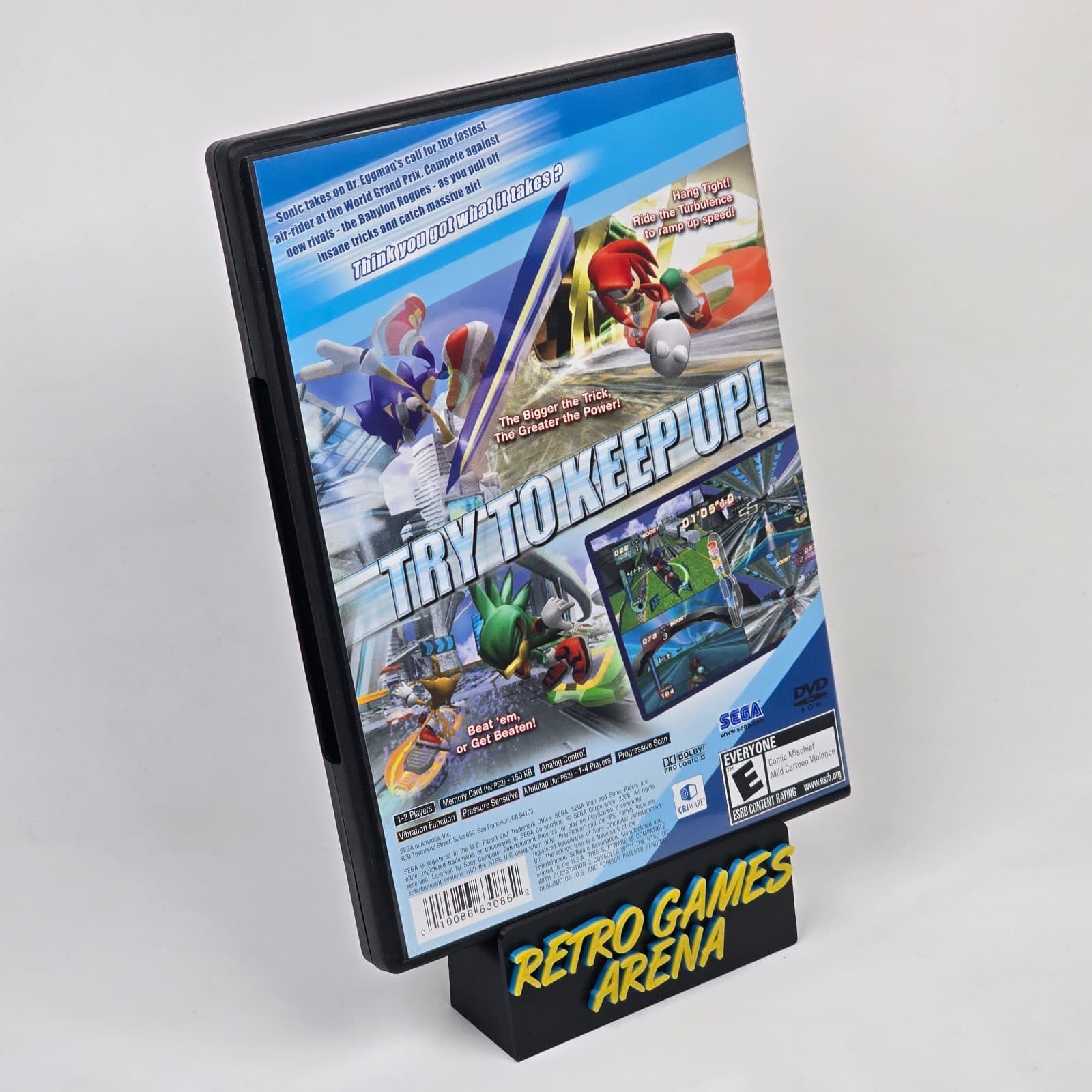 💿REFURBISHED Sonic Riders (PlayStation 2 PS2) Greatest Hits CIB COMPLETE💿 - Thumbnail 4
