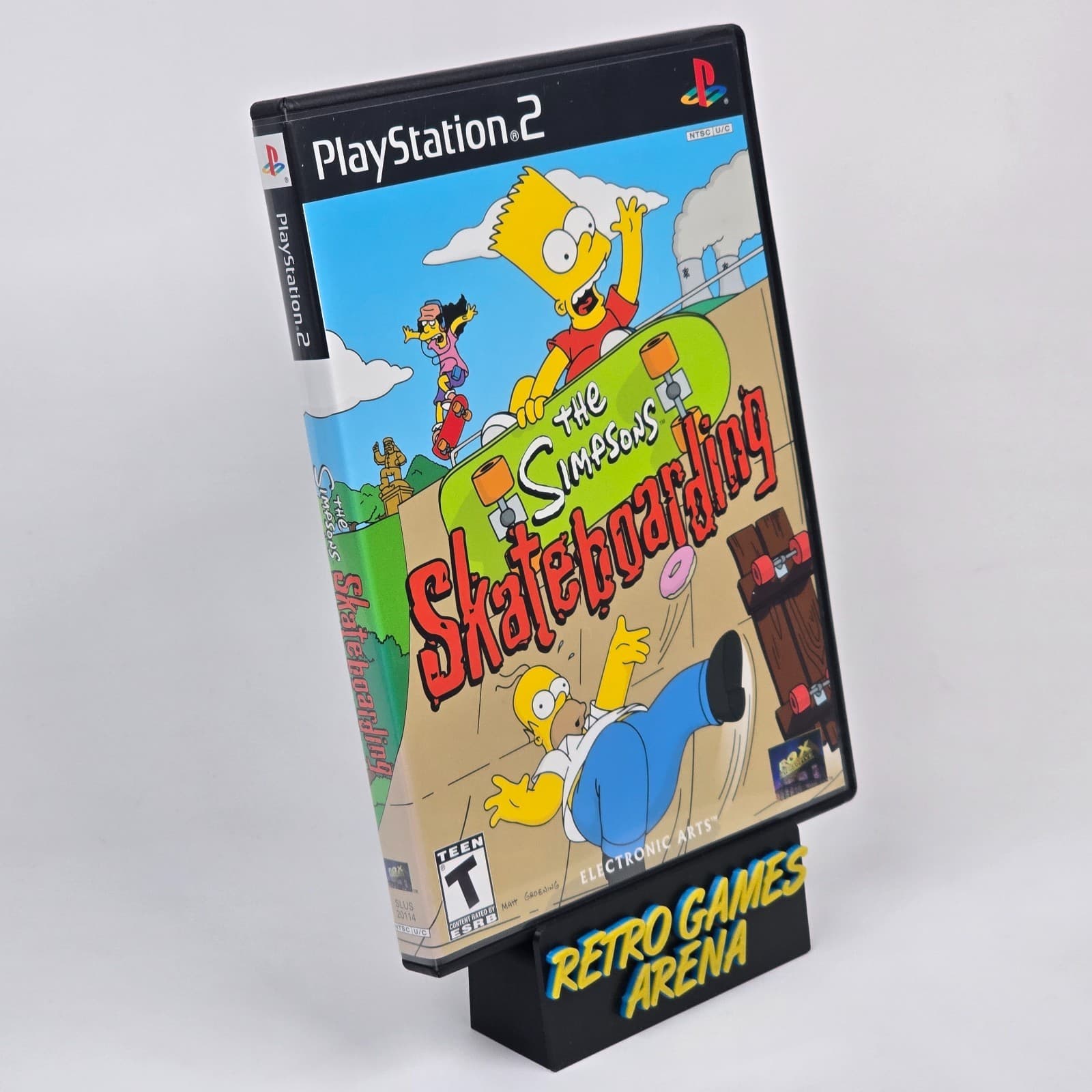 💿REFURBISHED The Simpsons Skateboarding (PlayStation 2 PS2) CIB COMPLETE💿