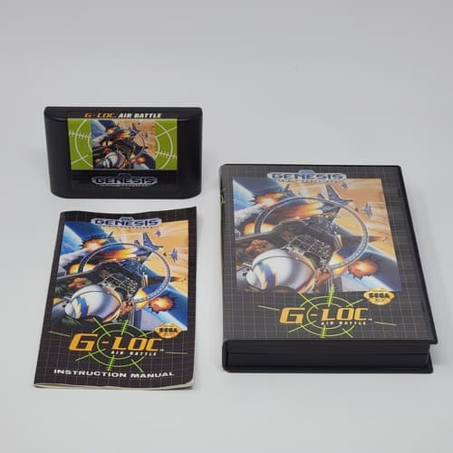 G-Loc Air Battle (Sega Genesis) CIB COMPLETE & TESTED