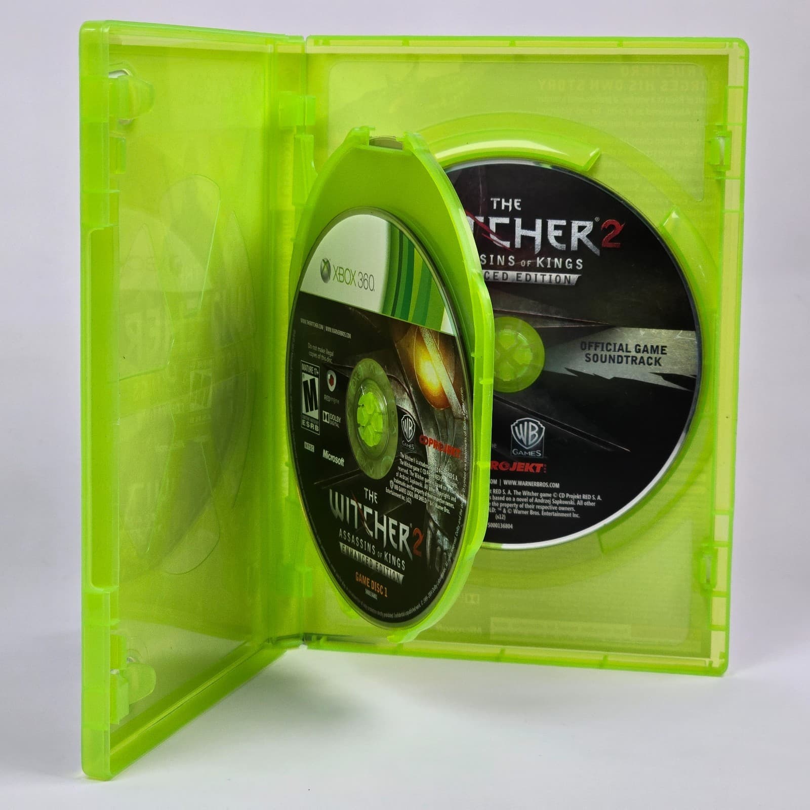 The Witcher 2: Assassins of Kings - Enhanced Edition (Xbox 360) Case & Discs - Thumbnail 2