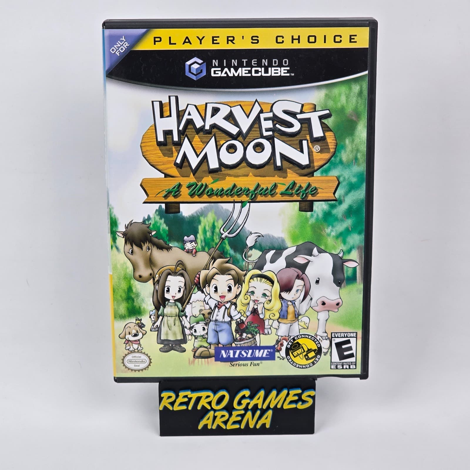 Harvest Moon: A Wonderful Life (Nintendo GameCube) Player's Choice CIB COMPLETE