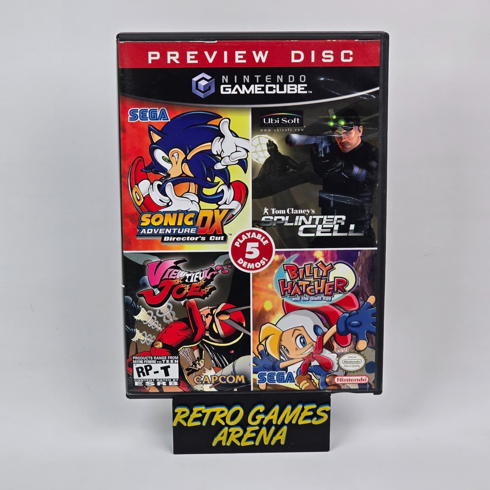 Nintendo GameCube Preview Disc (Nintendo GameCube) CIB COMPLETE