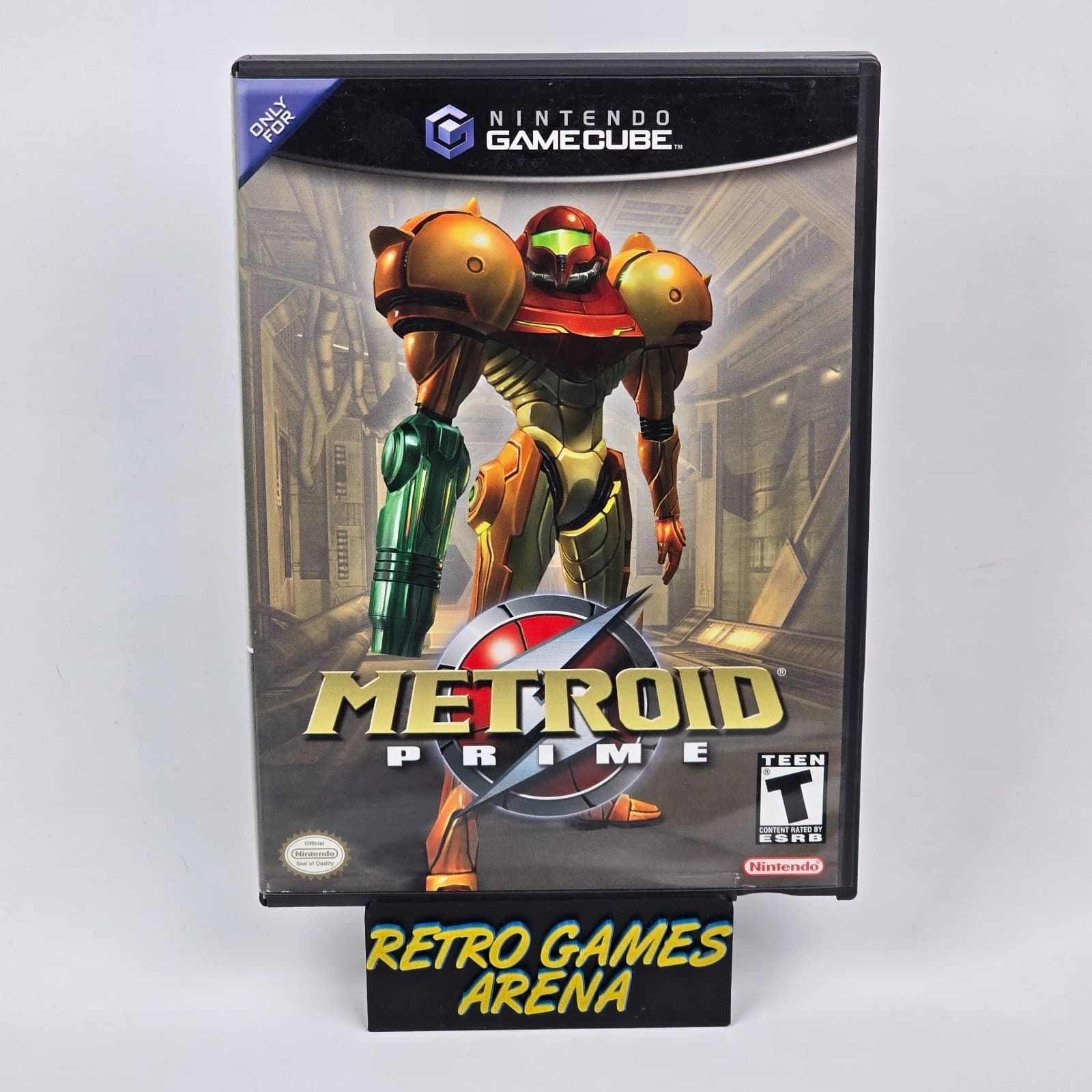 Metroid Prime (Nintendo GameCube) Black Label CIB COMPLETE
