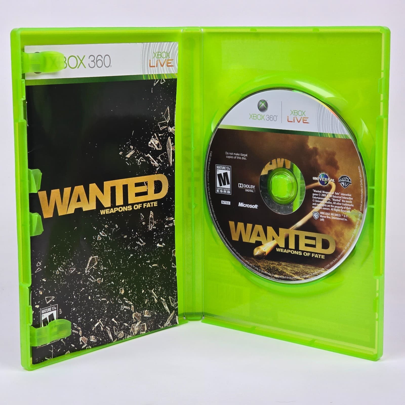 Wanted: Weapons of Fate (Xbox 360) CIB COMPLETE - Thumbnail 2