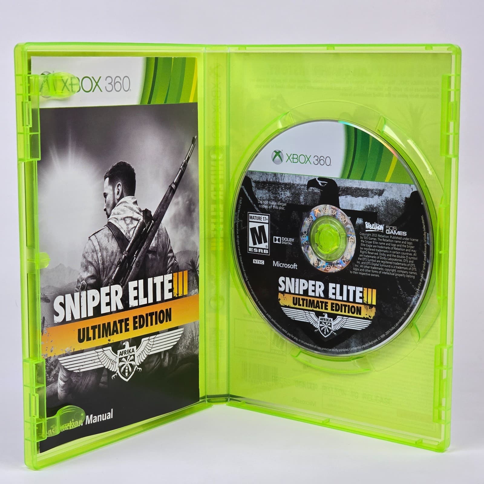 Sniper Elite III 3: Ultimate Edition (Xbox 360) CIB COMPLETE - Thumbnail 2
