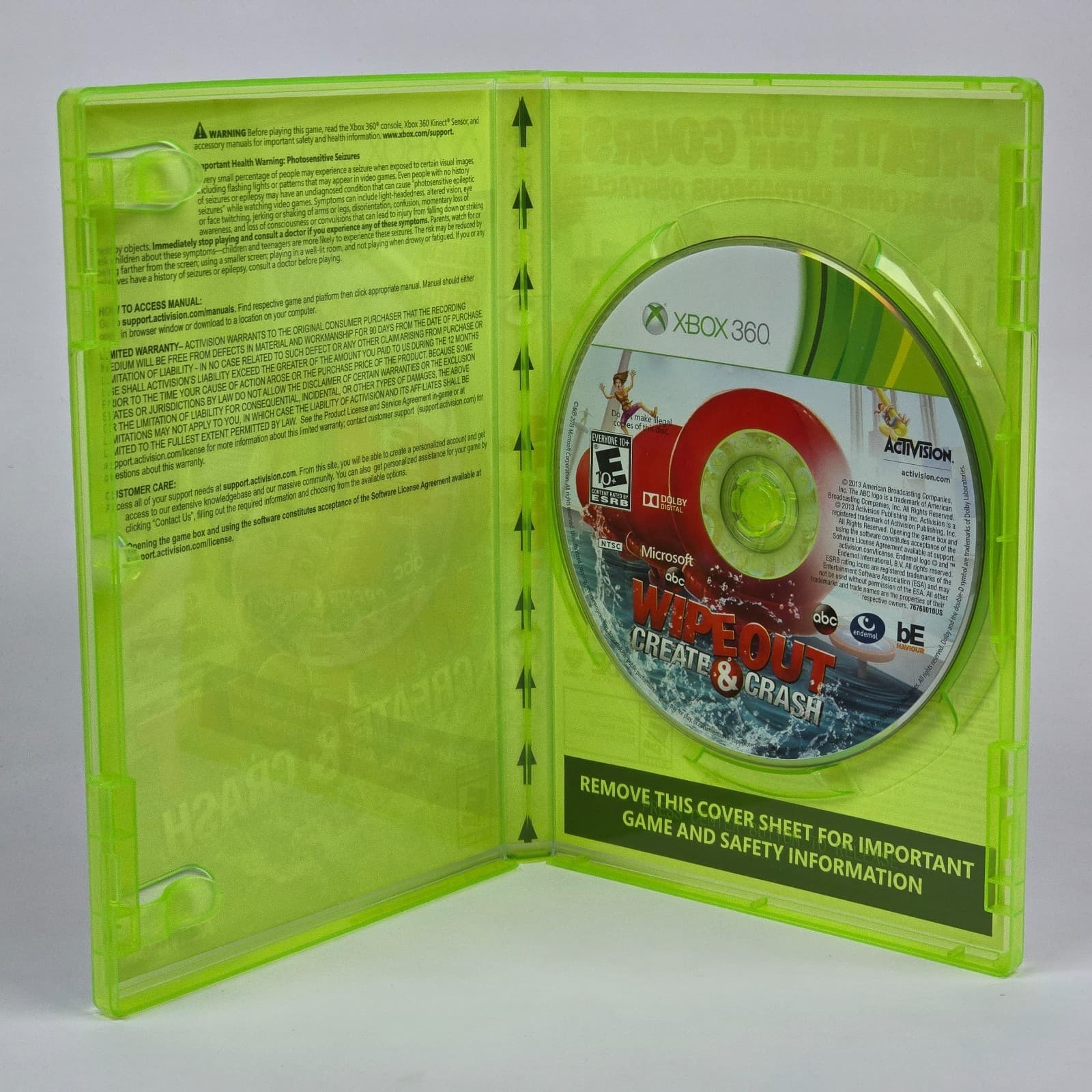Wipeout: Create & Crash (Xbox 360) CIB COMPLETE - Thumbnail 2