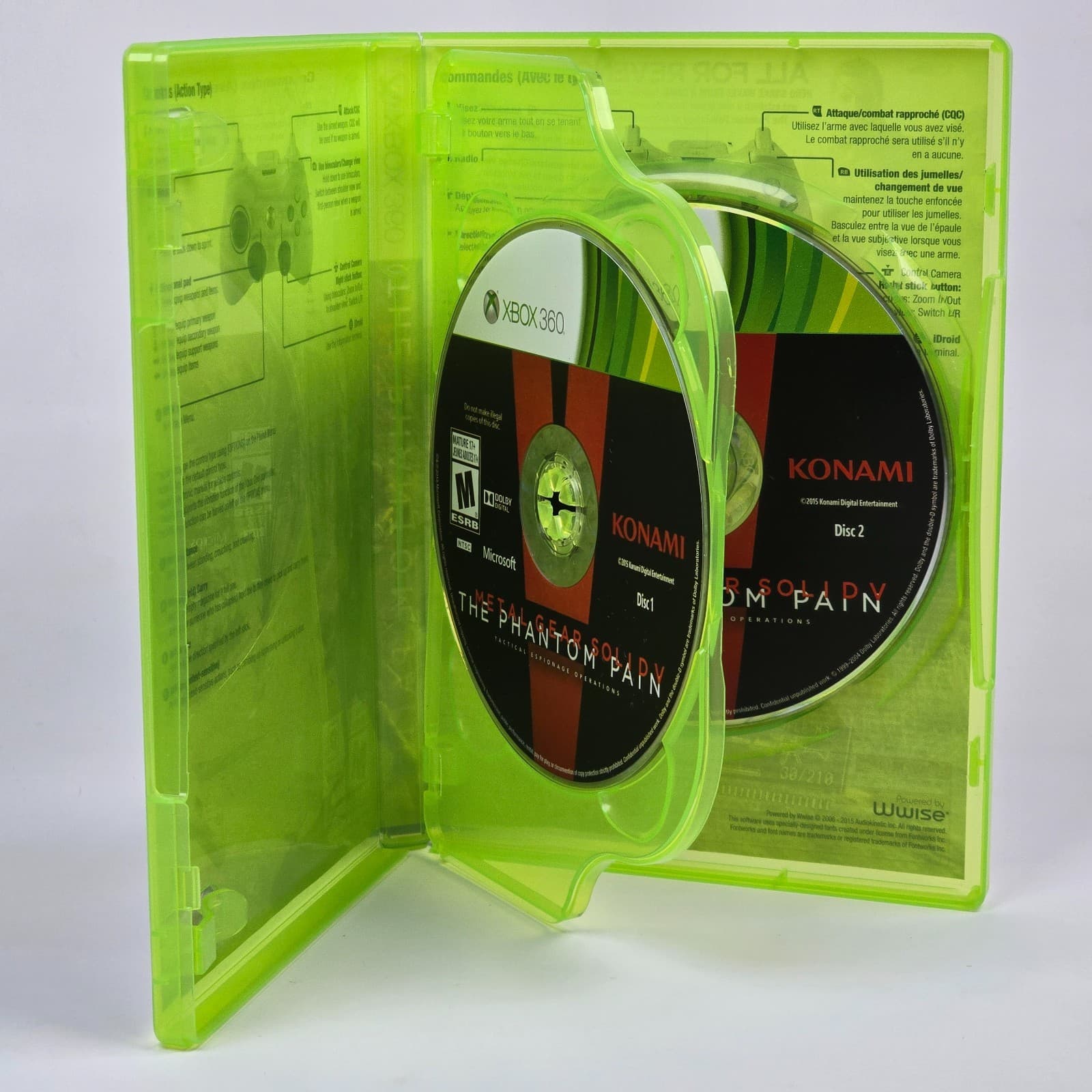 Metal Gear Solid V 5: The Phantom Pain (Xbox 360) CIB COMPLETE - Thumbnail 2
