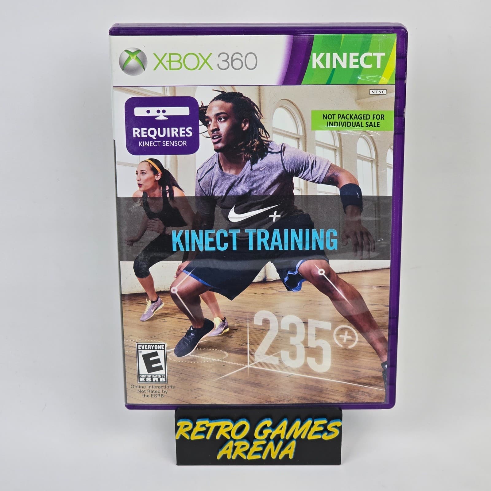 Nike + Kinect Training (Xbox 360) Case & Disc