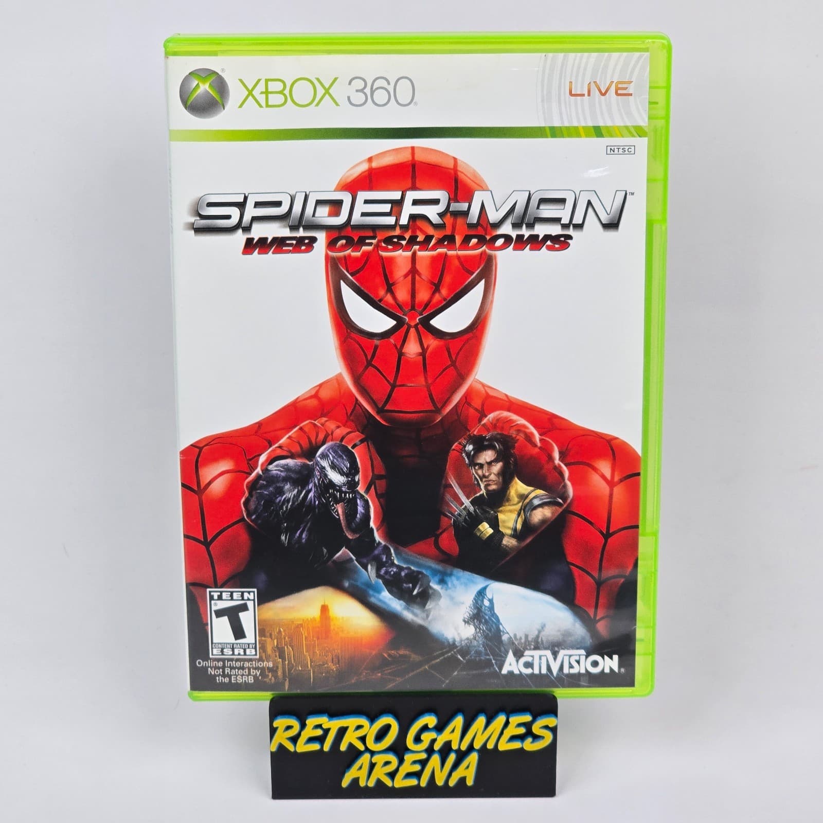 Spider-Man: Web of Shadows (Xbox 360) CIB COMPLETE