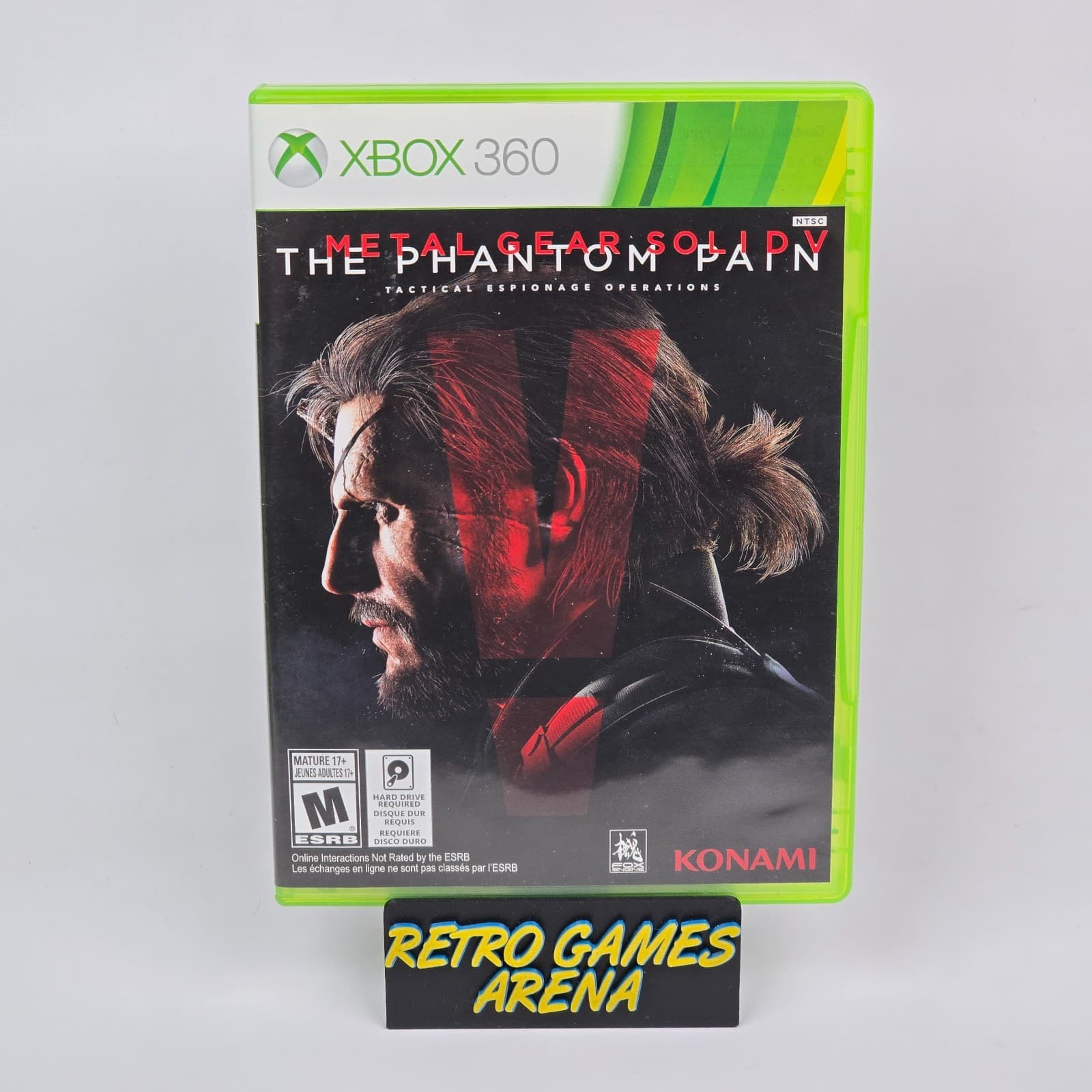 Metal Gear Solid V 5: The Phantom Pain (Xbox 360) CIB COMPLETE