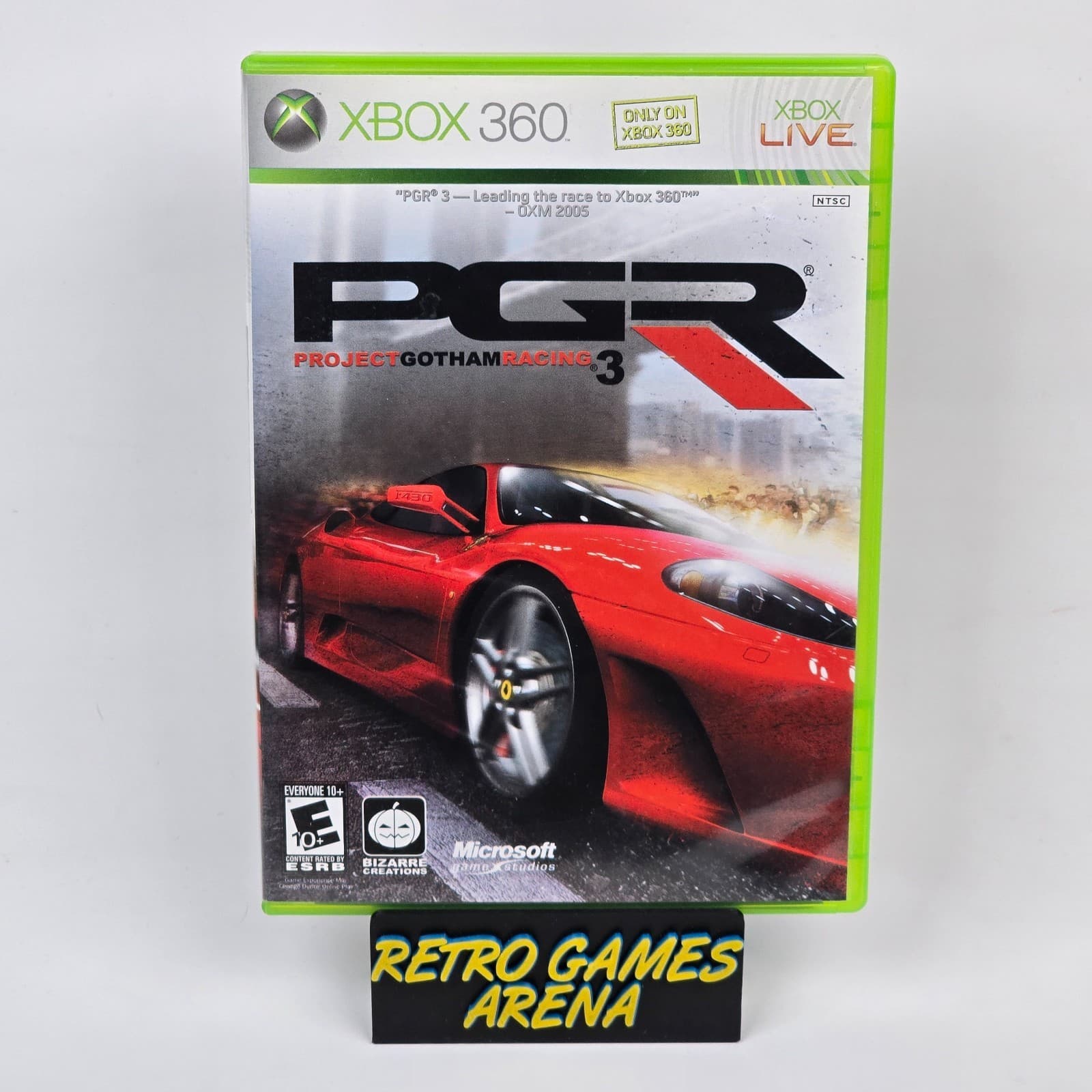 Project Gotham Racing 3 PGR (Xbox 360) CIB COMPLETE