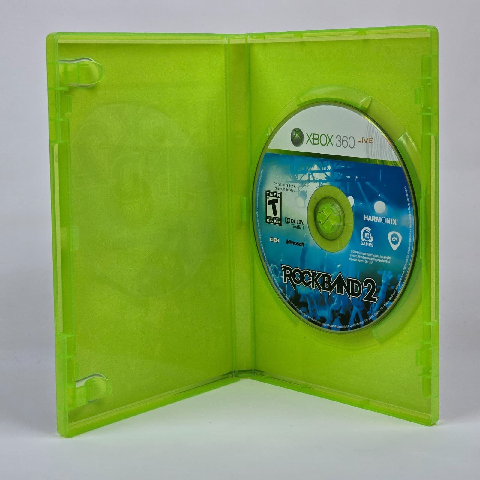 Rock Band 2 (Xbox 360) Case & Disc - Thumbnail 2